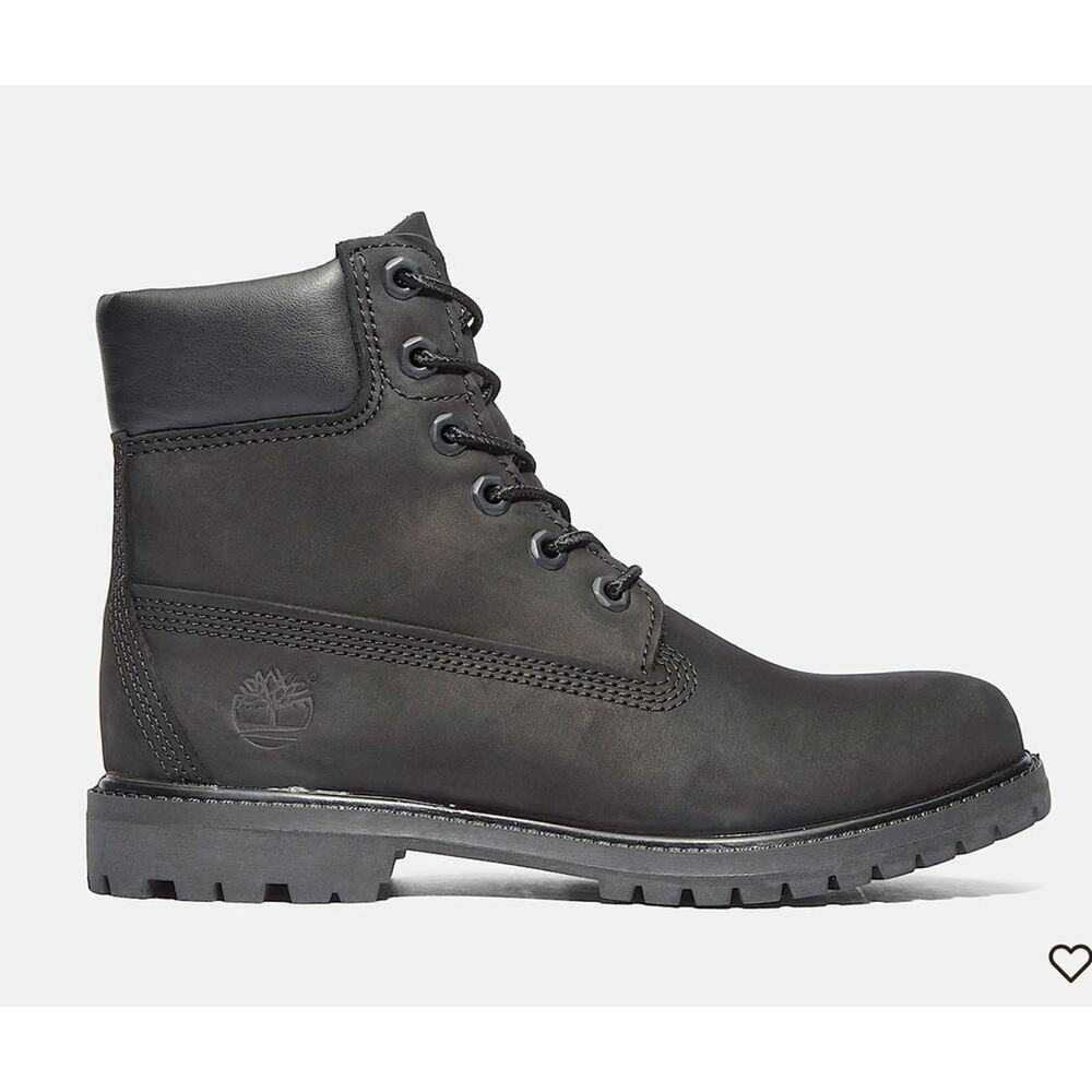 Timberland Jayne Waterproof Dark Grey 6" Boots, Women's size 8.5